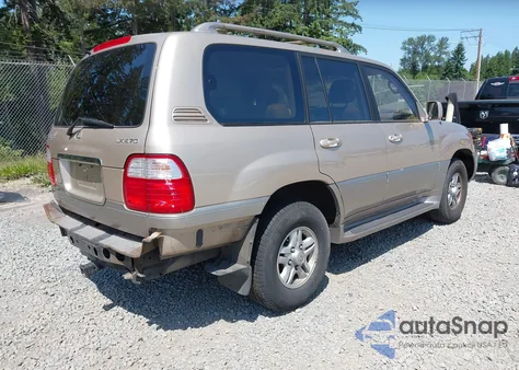 2000 Lexus Lx 470 from USA, damaged, VIN JT6HT00W0Y0091143